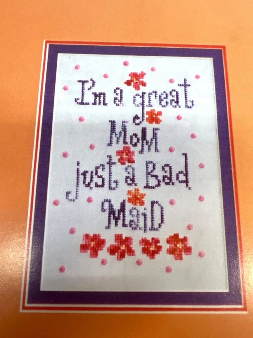 Bad Maid Cross Stitch Pattern By Sisters & Best Friends 65x72 Stitch Count